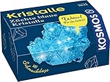 KOSMOS 657932 Blaue Kristalle selbst züchten Experimentierset für Kinder, Experimentierset für Kinder, Komplett-Set zum Züchten inkl. Kleiner Schmuckdose, Kristalle züchten, Mitbringsel für Kinder