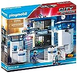 Playmobil City Action 6872 Polizei-Kommandozentrale mit Gefängnis, für Kinder von 4-10 Jahren
