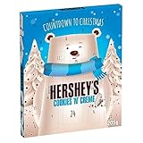 Hershey's Adventskalender, Cookies n Crème White Chocolate-Geschmack, 205 g