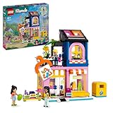 LEGO Friends Vintage-Modegeschäft, Bausatz für Kinder mit Spielzeug-Laden, Figuren und Katze, Modell für Rollenspiele zur sozial-emotionale Entwicklung, Geschenk für 6-jährige Mädchen und Jungen 42614