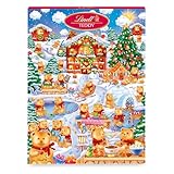 Lindt Schokolade Teddy Wimmelbild Adventskalender 2024 | 265 g | süße Überraschungen, zum Teil mit Milchcrème gefüllt | Schokolade für die Weihnachtszeit | Für Kinder | Schokoladen-Geschenk