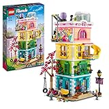 Lego Friends Heartlake City Gemeinschaftszentrum – Kreatives Spielzeug - 5-stöckiges Gebäude mit 6 Minifiguren, Einer Hundefigur und vielem kreativen Zubehör– Geschenk für Mädchen ab 9 Jahren – 41748