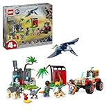 LEGO Jurassic World Rettungszentrum für Baby-Dinos, Set mit kleinen Dinosaurier-Figuren, darunter Triceratops, Ankylosaurus und Velociraptor, Geschenk zum Bauen für Jungs und Mädchen ab 4 Jahren 76963