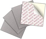 shineFinder 4 Platten-Set Bauplatte Kompatibel mit Lego Bausteinen, 25.5 * 25.5cm, Grundplatte zum Abziehen und Aufkleben für Tischplatte, Wand, Aufbewahrungsbox (4 Stück Grau)