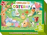 Mein buntes Mini-Puzzle - Endlich Ostern!: Oster-Puzzle für Kinder ab 4 Jahren mit 49 Teilen | Perfekt als Geschenk zu Ostern oder für das Osternest