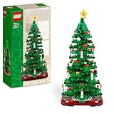 LEGO Weihnachtsbaum, BAU- und Spielset für Kinder, Weihnachtsdeko zum Sammeln, kreatives Spielzeug, Weihnachtsset für Kinder und Familien, gemeinsame Aktivität, Geschenkidee zu den Feiertagen 40573