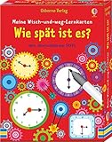 Meine Wisch-und-weg-Lernkarten: Wie spät ist es?