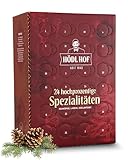 Hödl Hof Adventskalender 24x0,02L I Kalender mit 24 Likör & Schnaps Miniaturen I Edler Spirituosen-Adventskalender I Ideal als Geschenk für Männer & Frauen I Advent-Kalender mit stilvollem Design