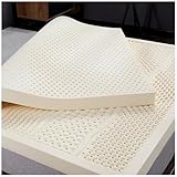 Matratze aus 100 % Naturlatex, hypoallergen, Komfort – Einzel-, Doppel-, Doppel-, Doppel-, Queen-Size- und King-Size-Betten – 3/6/9 cm Dicke, 90 x 200 cm Hotelqualität