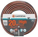 Gardena Comfort HighFLEX Schlauch 13 mm (1/2 Zoll), 20 m: Gartenschlauch mit Power-Grip-Profil, 30 bar Berstdruck, formstabil, UV-beständig (18063-20)