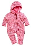 Playshoes Fleece-Overall Unisex Kinder Jumpsuit, pink Strickfleece, 74