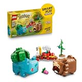 LEGO Pokémon SMART Play: Beerenfete mit Bisasam und Bidiza - kompatibles interaktives Set mit 2 SMART Tags und 2 Pokémon Figuren - Geschenkidee für Kinder ab 7 Jahren - 72155
