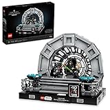 LEGO Star Wars Kaiser-Thronsaal Diorama 75352 Bauset für Erwachsene, klassisches Star Wars Sammlerstück zum Ausstellen mit Darth Vader Minifigur, lustiges Geburtstagsgeschenk für Männer und Frauen