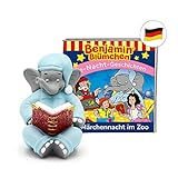 tonies Hörfiguren für Toniebox, Benjamin Blümchen – Die Märchennacht im Zoo, Hörspiel mit Gute-Nacht-Geschichten für Kinder ab 3 Jahren, Spielzeit ca. 44 Minuten