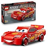 LEGO Speed Champions | Lightning McQueen - Spielzeug zu Cars von Disney Pixar - DIY Deko für Kinderzimmer - Auto Spielset - Kreatives Geschenk für Mädchen, Jungen und Autofans ab 9 Jahren - 77255