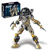 Halloween Xenomorph Klemmbausteine kompatibel mit Lego Technik für Erwachsene,Action Figur Spielzeug Bauset,kreatives Set zum Bauen, Mädchen and Jungen 558 pcs