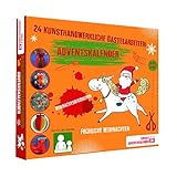 Sohar’s Adventskalender 2023 Adventskalender für Kinder mit tollen kunsthandwerklichen Basteleien 24 tolle Bastelarbeiten für die Weihnachtsdekoration (Deutsche-Ausgabe)