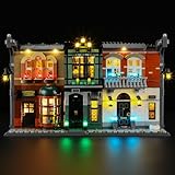BRIKSMAX Licht für LEGO Sherlock Holmes: Bücherstütze 10351 - Compatible with Icons Bausteinen Modell - Ohne Lego Set