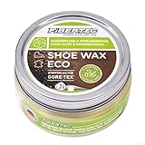 Fibertec Shoe Wax Eco, Schuhwachs zur Schuhimprägnierung und Lederpflege, bluesign zertifiziert, farblos, 100ml