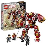 LEGO 76247 Marvel Hulkbuster: Der Kampf von Wakanda, Avengers Infinty War Spielzeug mit Bruce Banner Minifigur, Action-Figur für Kinder ab 8 Jahren