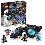 LEGO 76211 Marvel Shuris Sonnenvogel, Black Panther Spielzeug zum Bauen, Luftschiff für Kinder, Wakanda Forever Set, Avengers Superhelden Geschenk