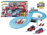 Carrera - 20063049 - Carrera First I Spidey Web Spinners Rennbahn-Set I Auto für Rennbahn | Rennbahnen und lizensierte Slotcars | bis zu 2 Spieler | Für Kinder ab 3 Jahren & Erwachsene