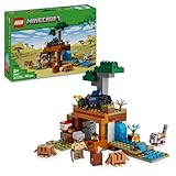 LEGO Minecraft Die Expedition zur Gürteltiermine - Interaktives Gamer Spielzeug mit Höhlenspinne- und Wolfsfiguren - TNT-Funktion - Gaming Geschenk für Jungen und Mädchen ab 8 Jahren - 21269