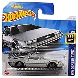 Hot Wheels - Back to The Future Time Machine - Hover Mode - HW Screen Time 5/10 - HTB33 - Short Card - DMC - Delorean - Mattel 2024