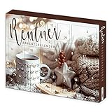 itenga Rentner Adventskalender 2025 - Kalender mit Frühstücksartikeln z.B. Marmelade Honig Tee Cappuccino