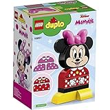 LEGO 10897 DUPLO Disney Meine erste Minnie Maus, Bauset mit 2 baubaren Outfits, Vorschulspielzeug für Kinder ab 2 Jahren