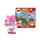 tonies Hörfigur für Toniebox, Super Wings – Feuer im Wald, Hörspiel mit 4 Geschichten für Kinder ab 3 Jahren, Spielzeit ca. 58 Minuten