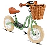 PUKY LR M CLASSIC | sicheres und stylisches Laufrad | Lenker & Sattel höhenverstellbar | rutschfestes Trittbrett | für Kinder ab 2 Jahren | Retro-Grün