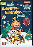 PAW Patrol Mitmachbuch: Mein Adventskalenderbuch: mit Geschichten, Rezepten, Basteleien und Rätseln | Für Kinder ab 3 Jahren