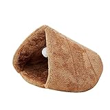 AOOOWER Haustierzelt in Tipi-Form, weiches Bett für kleine Hunde und weiches Plüsch, maschinenwaschbar, Höhle für Hunde