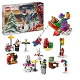 LEGO Spider-Man Adventskalender 2024, Superhelden-Spielzeug, vorweihnachtliches Geschenk für Jungen und Mädchen ab 7 Jahren, Bauspielzeug und Abenteuer-Set, Weihnachstgeschenk 76293