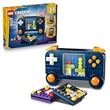 LEGO Creator 3in1 Retro Gaming Console - Transforms into an Arcade Machine or Computer w/Keyboard & Mouse - Gamer Gift Idea for 8+ Year Old Boys & Girls - 31380