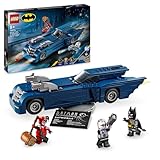 LEGO DC Batman: Batman im Batmobil vs. Harley Quinn und Mr. Freeze, Spielzeug-Auto aus der Zeichentrickserie für Kinder, Geschenk für Jungen und Mädchen ab 8 Jahren 76274