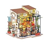 Rolife Mini DIY Handwerk Puppenhaus Kit Blumenladen Modell Puppenhaus Spielzeug Set Erwachsene Teenager Gebäude Puzzle Geburtstagsgeschenk