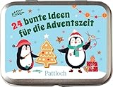 24 Bunte Ideen für die Adventszeit: Weihnachtliche Bastel-, Spiel- und Backideen für die Adventszeit. Kreative Beschäftigungen für Kinder ab 5 Jahren