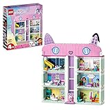 LEGO 10788 Gabby's Dollhouse Gabbys Puppenhaus, Spielzeug für Mädchen und Jungs mit 8 Zimmern, 4 Etagen & 4 Figuren inkl. Kuchi und Meerkätzchen, Geschenk zu Weihnachten für 4-jährige Kinder