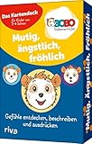 Bobo Siebenschläfer – Mutig, ängstlich, fröhlich: Gefühle entdecken, beschreiben und ausdrücken – Das Kartendeck für Kinder von 2-4 Jahren | Lernspiel/Denkspiel mit Bildergeschichten