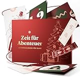 Time Treasures Adventskalender für Paare: Zeit für Abenteuer I Date Adventskalender 2025 für Pärchen I Duell Weihnachtskalender mit Partner Spiele für mehr Zweisamkeit I Geschenke für Partner