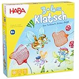 HABA 3X4=Klatsch – Spannendes Lernspiel für 2-6 Spieler ab 8 Jahren, Fördert das kleine Einmaleins und die Konzentration, Lustiges Reaktionsspiel zum Rechnen üben – 2012173001