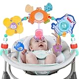Gaethra Kinderwagen Spielzeug für Spielbogen Baby Motorikspielzeug, Babies Spielebogen für Babybett Spielzeug und Babyschale Spielzeug, Babyspielzeug 0-12 Monate, Baby Geschenk Junge Mädchen