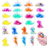 Ainiv 24 Mini Anti-Stressbälle zum Kneten, Bunte Quetschball mit Wasse Perlen für Dekompression, ADHS, Partytüten Füllstoff Stressabbau Spielzeug für Kinder Erwachsene Weihnachten Geburtstagsgeschenk