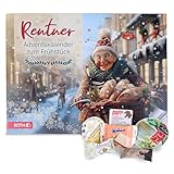 Roth Rentner-Adventskalender 2025 – Genussvolle Frühstücks-Überraschungen mit Marmelade, Honig, Aufstrichen, Kaffee & Tee – 24 kleine Delikatessen – Originelle Präsentidee für Senioren zu Weihnachten