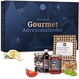 Gepp's Premium Adventskalender für Feinschmecker I 24 ausgefallene Gewürze, Dips & französische Konfitüren sowie Öl & Essig Spezialitäten I Kulinarischer Weihnachtskalender für Männer & Frauen