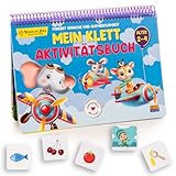 Ska Kids Montessori Spielzeug Buch für Kinder ab 2, 3 bis 4 Jahren,Quiet Book Lernspiel mit Klett-Sticker.Beschäftigung Busy Book für Mädchen und Jungen, das Spielzeug und Buch in einem vereint.