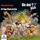 24 Tage Chaos im Zoo. Adventskalender: Die drei ??? Kids