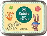25 Spiele für draußen: Beschäftigungsideen für Kinder ab 5 Jahren und draußen spielbar ohne großen Aufwand mit Naturmaterialien